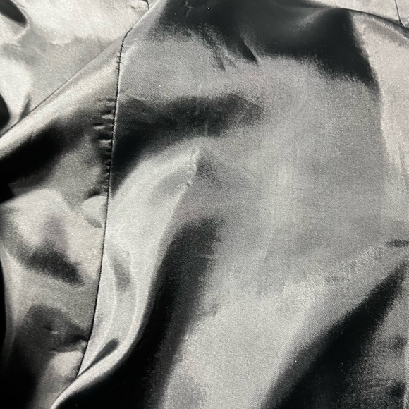 ANNE CARSON Silk Blend
Blazer L Black Plaid Raw Trim Floral Brooch Boho
Witchy - Picture 14 of 14